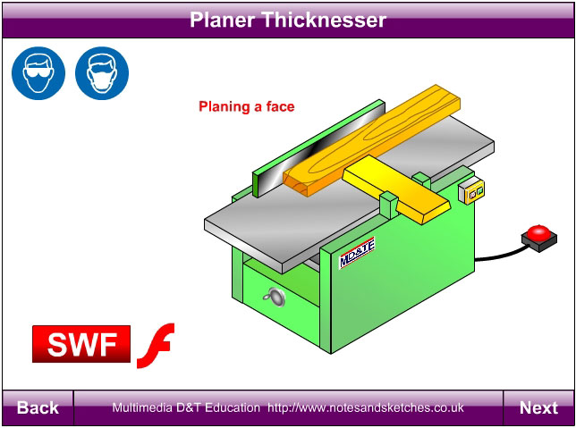 Planer thicknesser