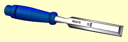 Hand tools such as chisels, planes, spokeshaves and saws are used to cut and shape wood.