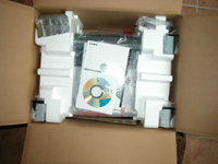 The package protects the contents and keeps all the parts together.