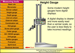 Height Gauge: how to use a digital and a vernier height gauge.
