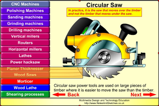 Circular saw is a powertool that is used to make straight cuts in timber.