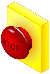 Emergency stop button