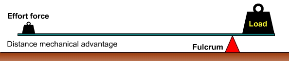 Lever mechanical advantage