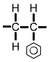 Formula for polystyrene (PS)