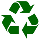 Mobius Loop recycling symbol
