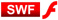 SWF Flash logo