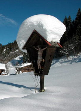 Christian shrine in the Tirol