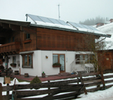 Solar panels on a roof