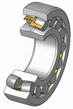 Sperical roller bearing, double row